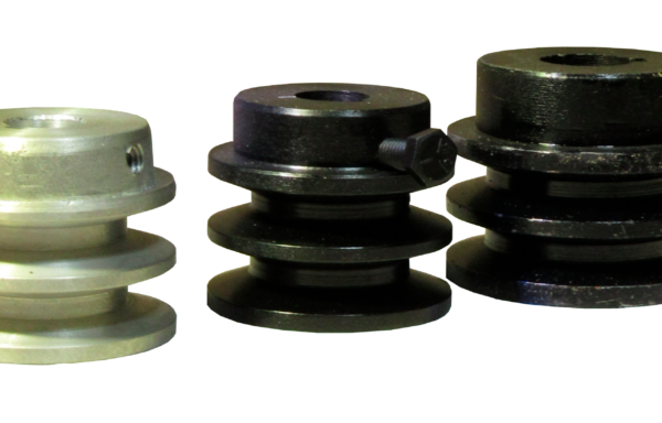 Poleas de Doble Canal para Sistemas de Ordeño (Hierro y Aluminio)