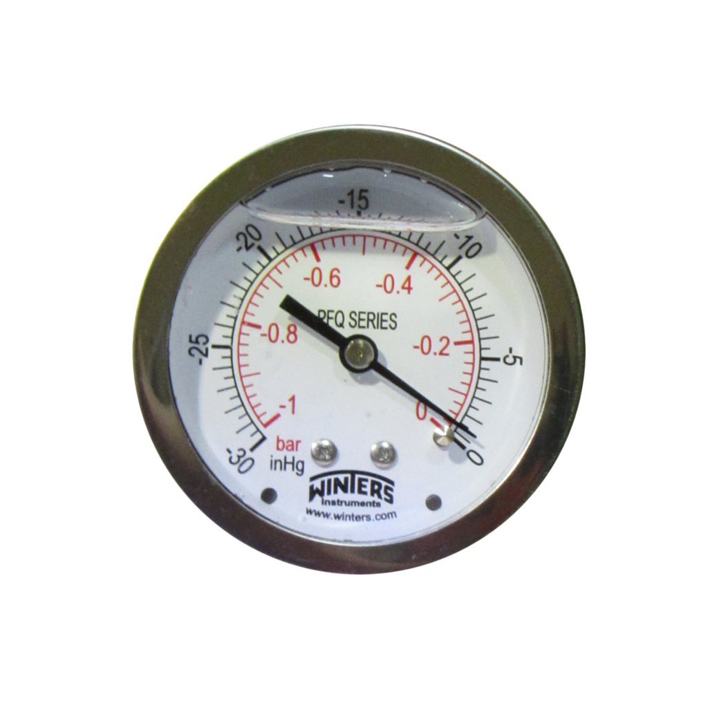 vacuometro con glicerina